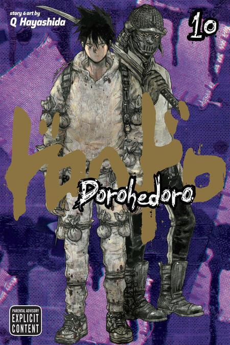 Cover of Volume 10 of Dorohedoro by Q Hayashida.